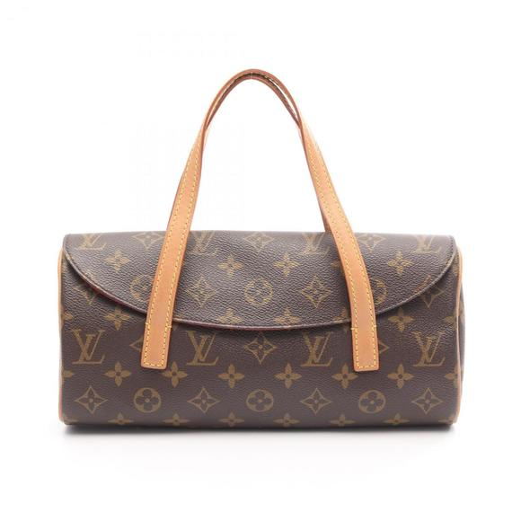 LOUIS VUITTON Brown Monogram Leather Bag - Picture 1 of 9